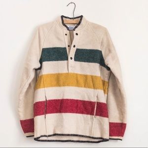 Vintage 1970s Woolrich Hudson Bay Pullover Women’s S